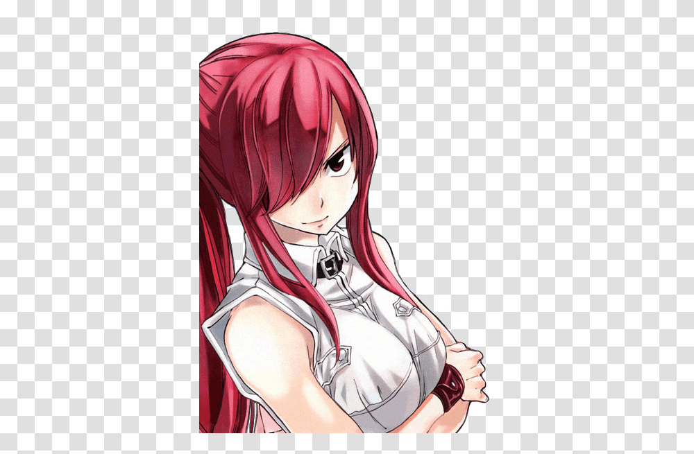 Erza I Have To Say Erza Scarlet Anime Girl, Comics, Book, Manga, Person Transparent Png
