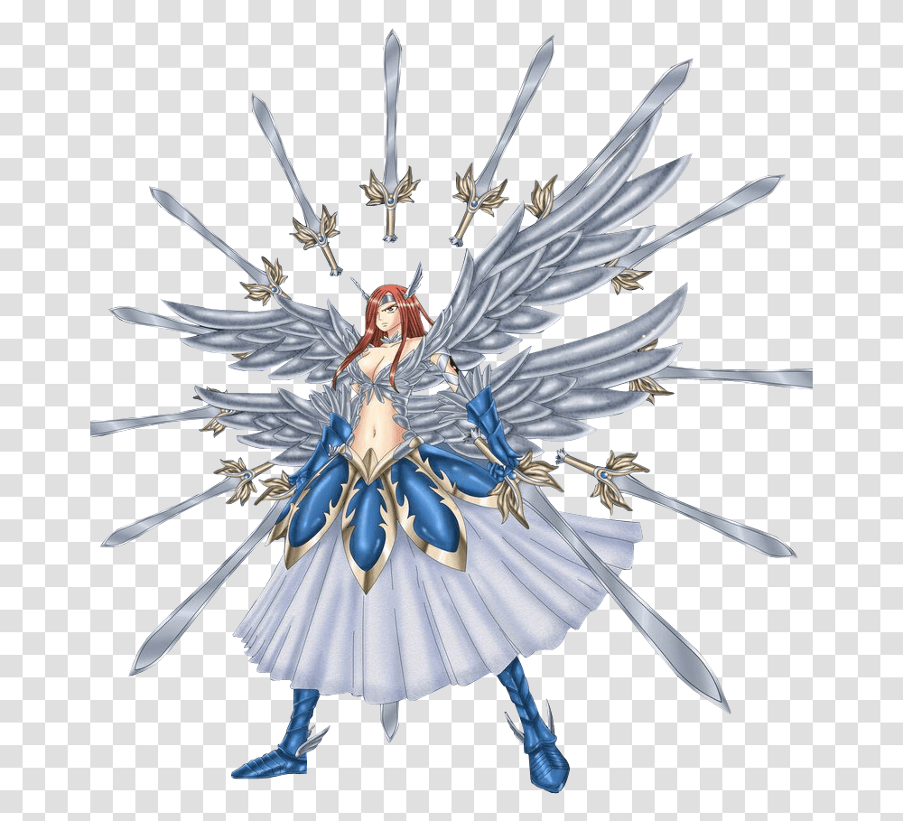 Erza Scarlet Knight Armor, Costume, Bird, Animal Transparent Png