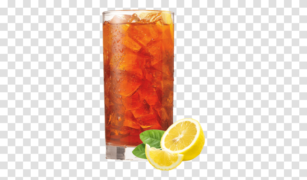 Es Lemon Tea Cup Of Iced Tea, Citrus Fruit, Plant, Food, Beverage Transparent Png