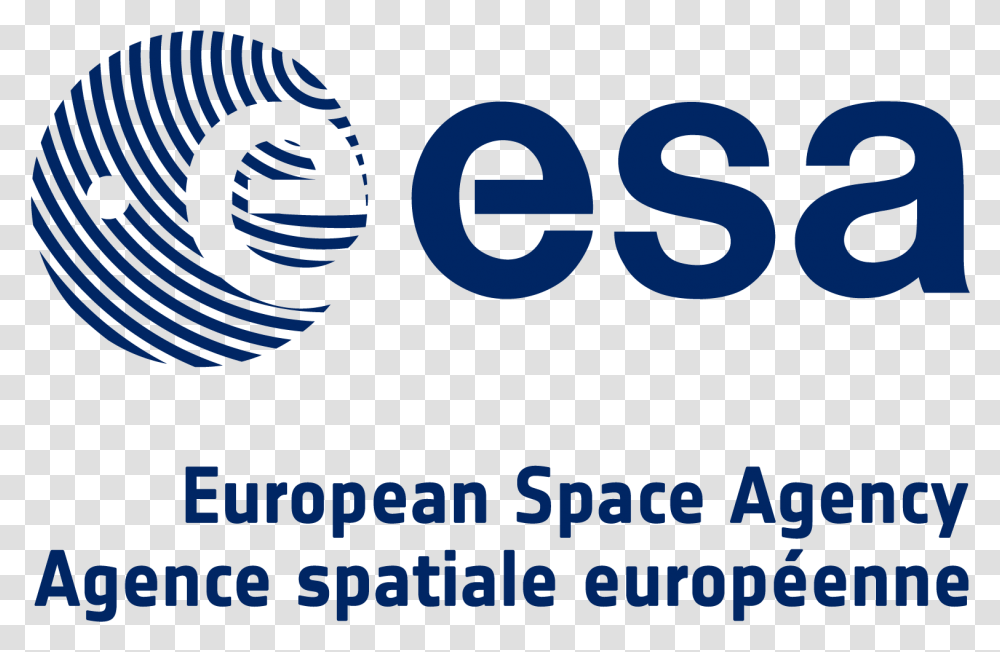 Esa Dark Blue European Space Agency Logo, Number, Poster Transparent Png