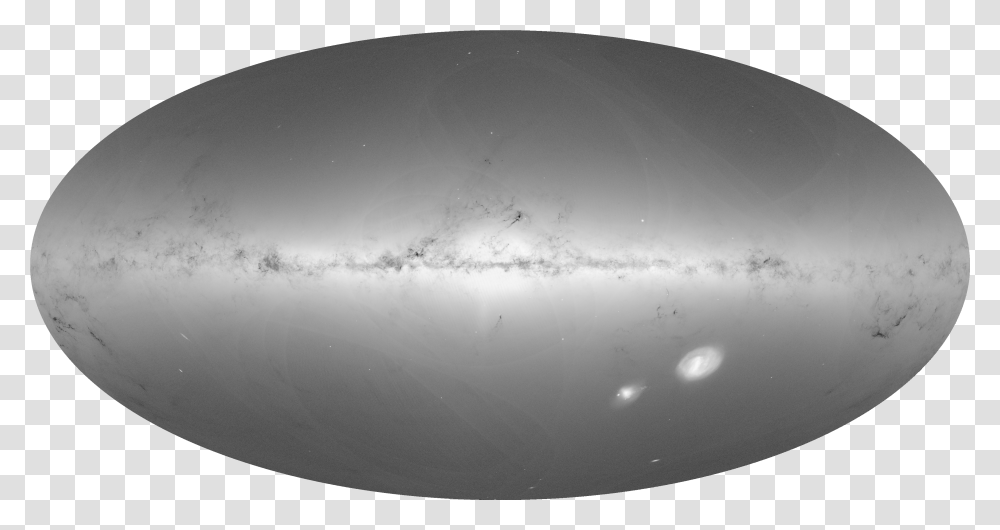 Esa Science & Technology Gaia's New Map Of Star Density Transparent Png