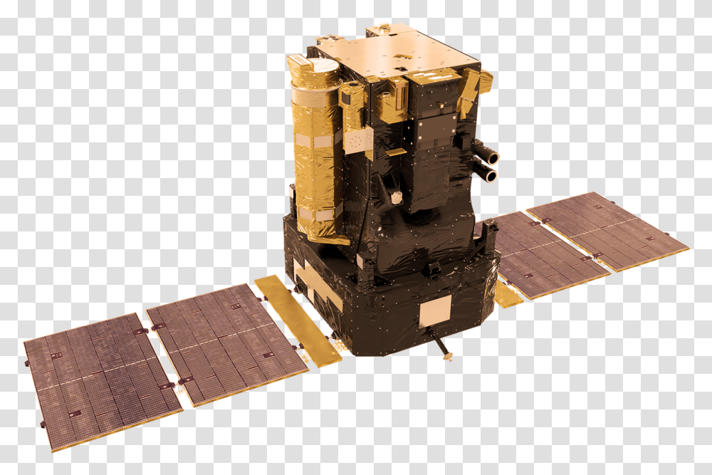Esa Soho Front View Background Space Probe White Background, Bulldozer, Tractor, Vehicle, Transportation Transparent Png