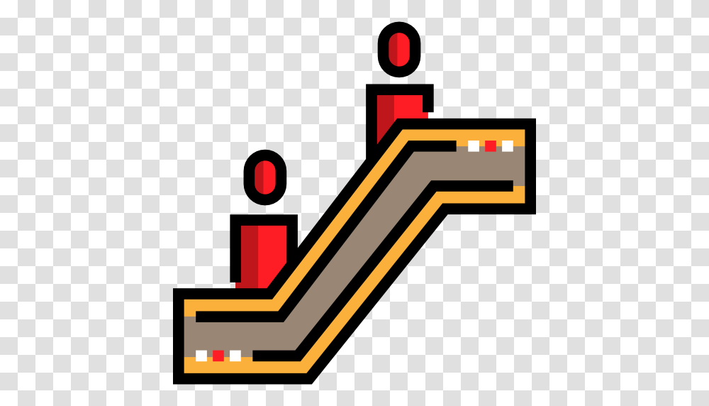 Escalator Icon, Handrail Transparent Png