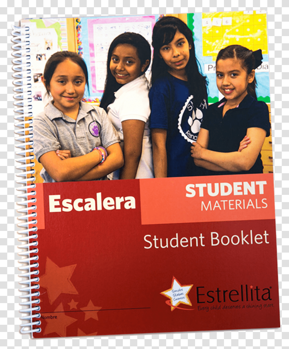 Escalera Student Booklet, Person, Human, Advertisement, Poster Transparent Png