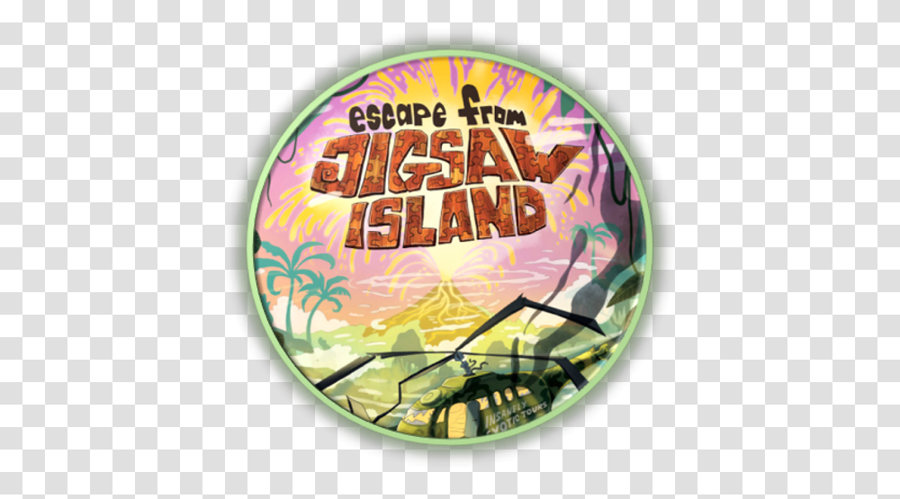 Escape From Jigsaw Island Trippy, Meal, Food, Leisure Activities, Text Transparent Png