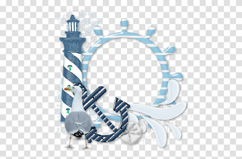 Escape From Reality Nautical Frames Tranparent, Lamp, Bird Transparent Png