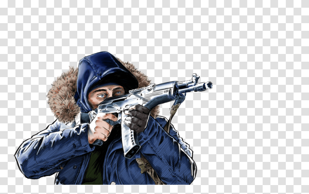 Escape From Tarkov, Game, Gun, Weapon, Person Transparent Png