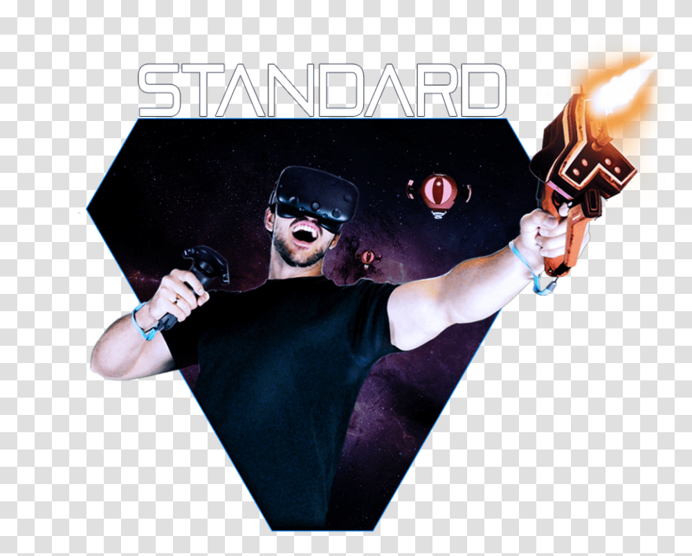 Escape Vr Standard Birthday Package Poster, Person, Human, Sport, Sunglasses Transparent Png