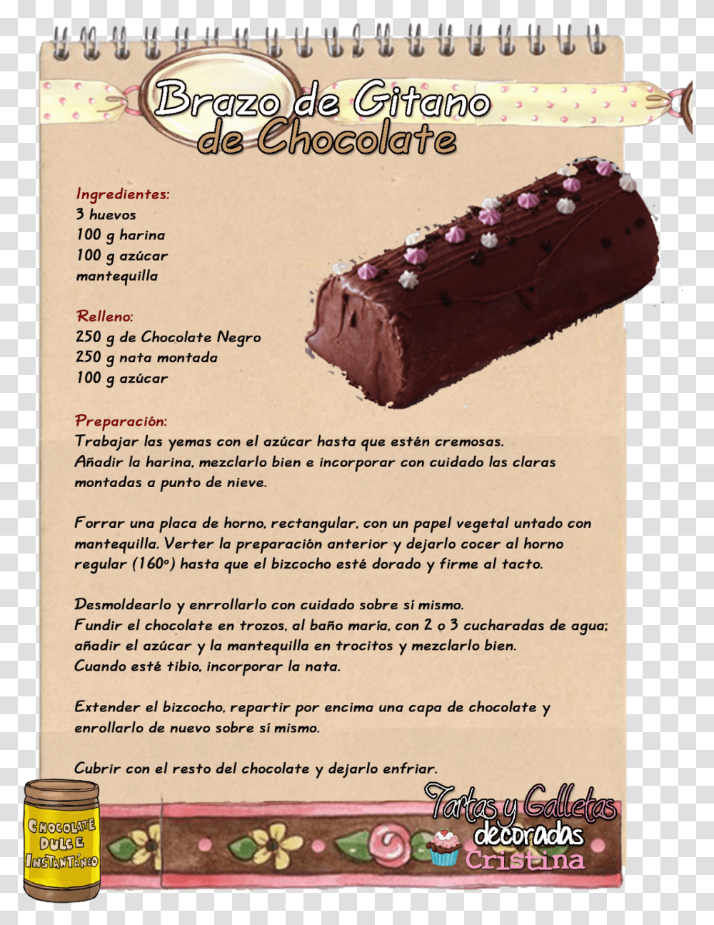 Escrita Recetas De Pastel De Chocolate, Dessert, Food, Fudge, Cocoa Transparent Png