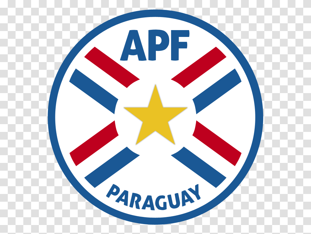 Escudo Apf Actual Paraguayan Football Association, Star Symbol, First Aid, Logo Transparent Png