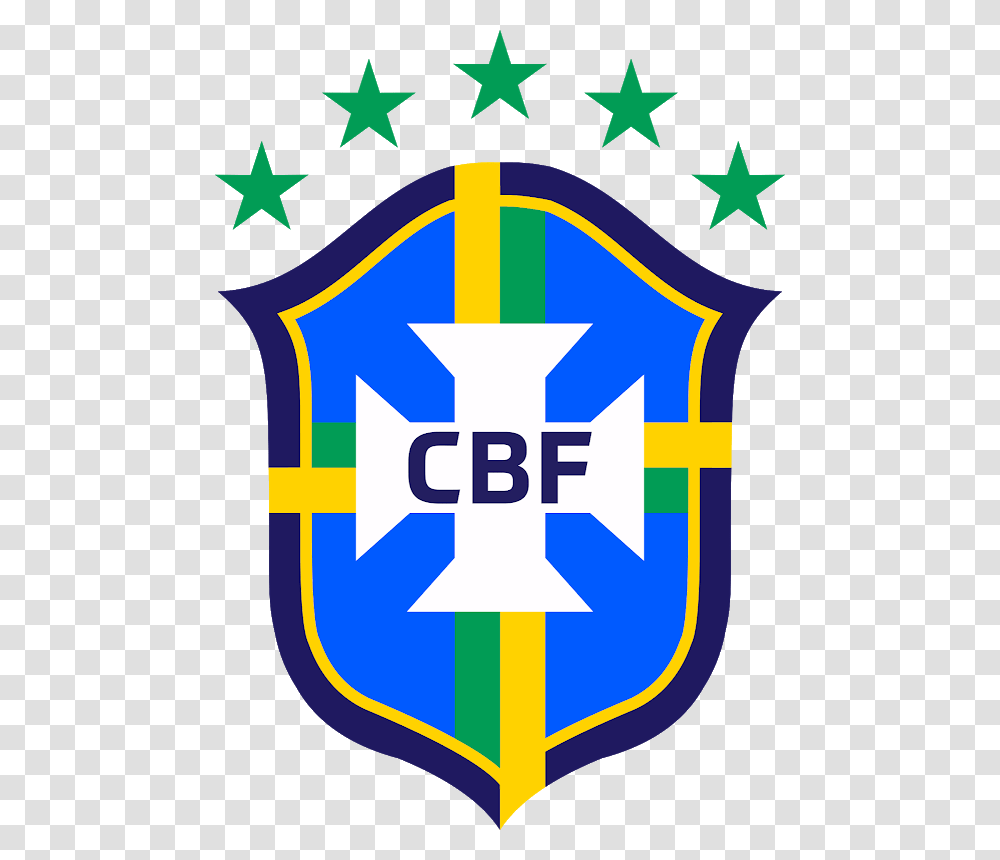 Escudo Cbf Brazilian Football Confederation, Armor, Star Symbol, Logo Transparent Png