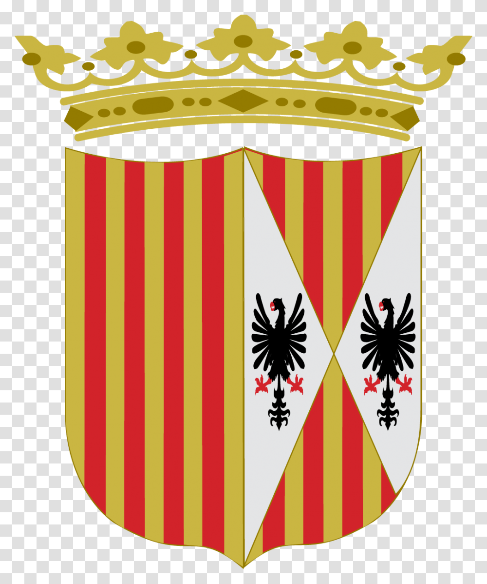 Escudo Corona De Aragon Y Sicilia, Armor, Emblem, Logo Transparent Png