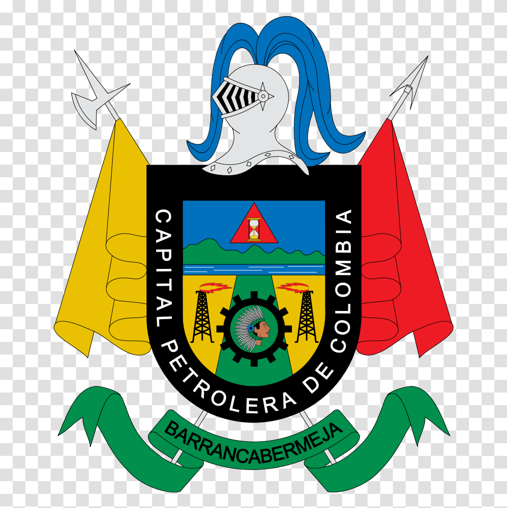 Escudo De Barrancabermeja Escudo De Barrancabermeja Para Colorear, Logo, Trademark, Emblem Transparent Png