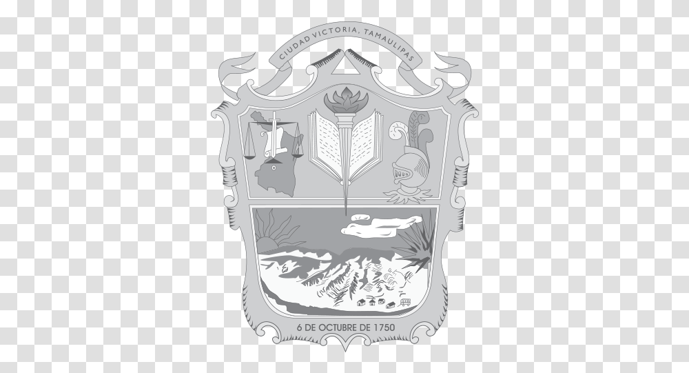 Escudo De Cd Victoria Tamaulipas, Armor, Logo, Trademark Transparent Png