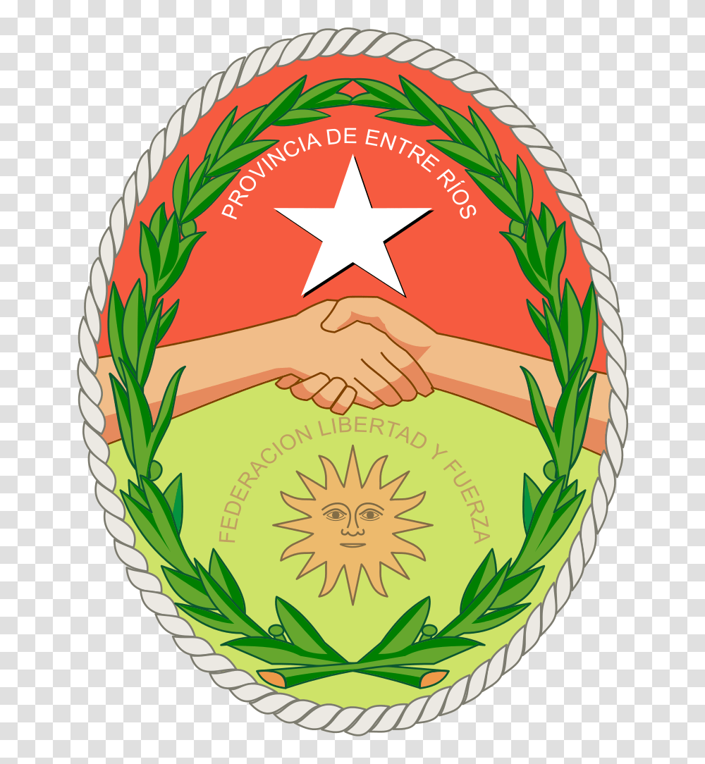 Escudo De La Provincia De Entre, Star Symbol, Hand, Emblem Transparent Png