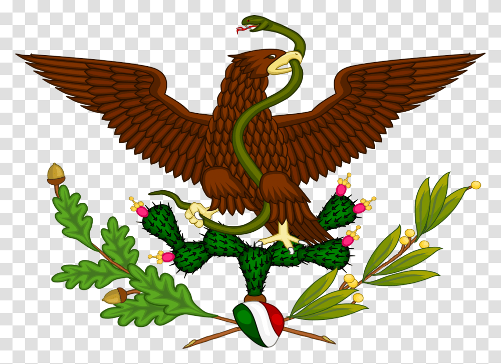 Escudo De La Segunda Federal De Los Estados Unidos, Dinosaur, Reptile, Animal, Bird Transparent Png