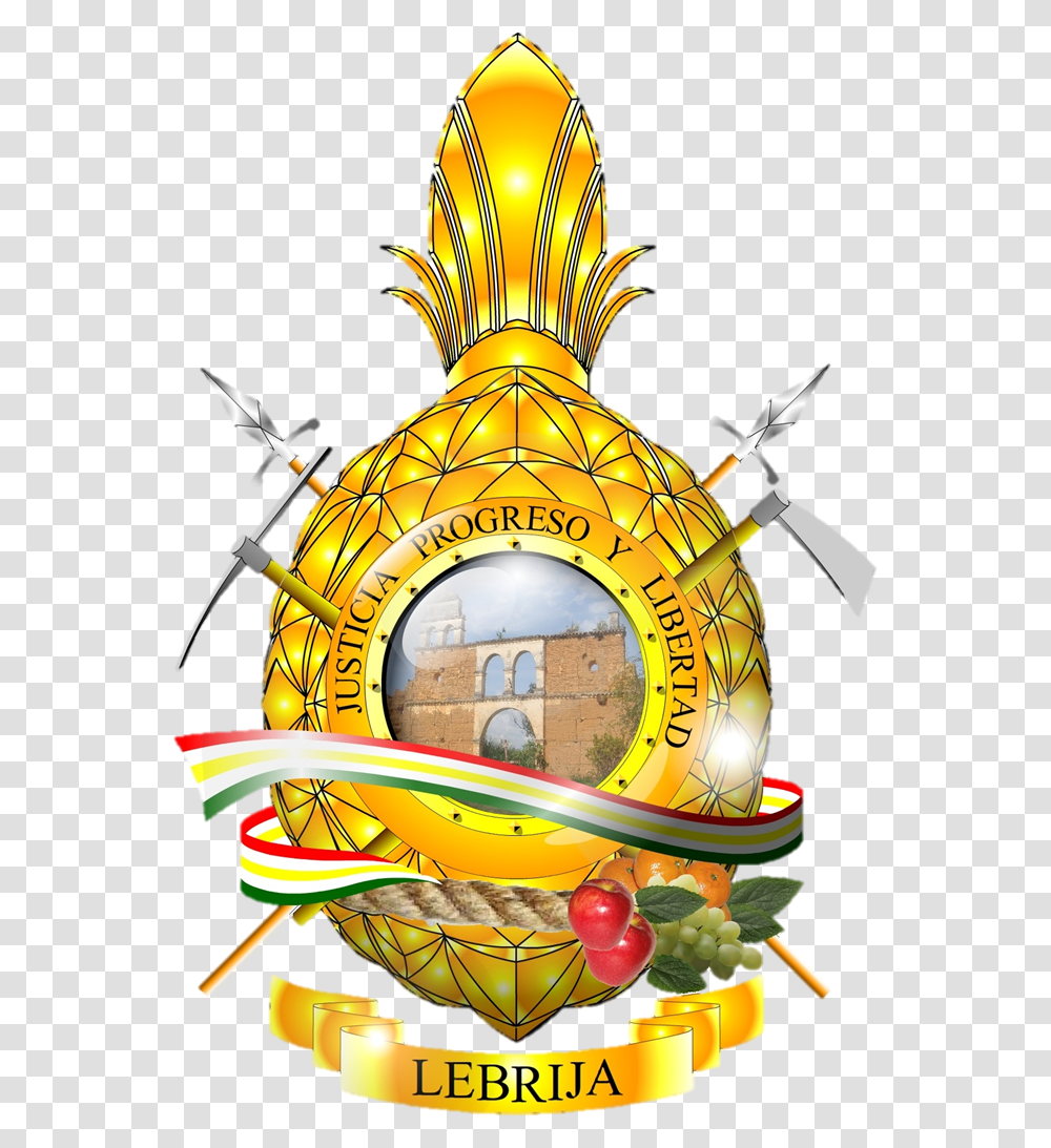 Escudo De Lebrija Escudo De Lebrija Santander, Lamp, Emblem Transparent Png