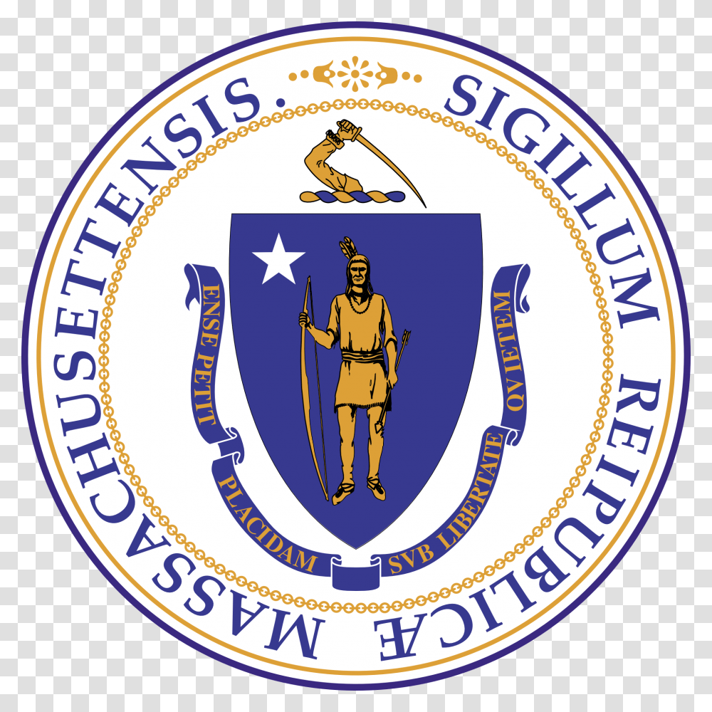 Escudo De Massachusetts, Logo, Trademark, Person Transparent Png