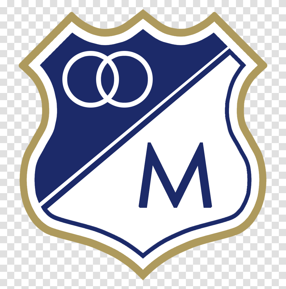 Escudo De Millonarios Temporada 2000 2002 Real Madrid Y Millonarios, Armor, Shield, Logo Transparent Png