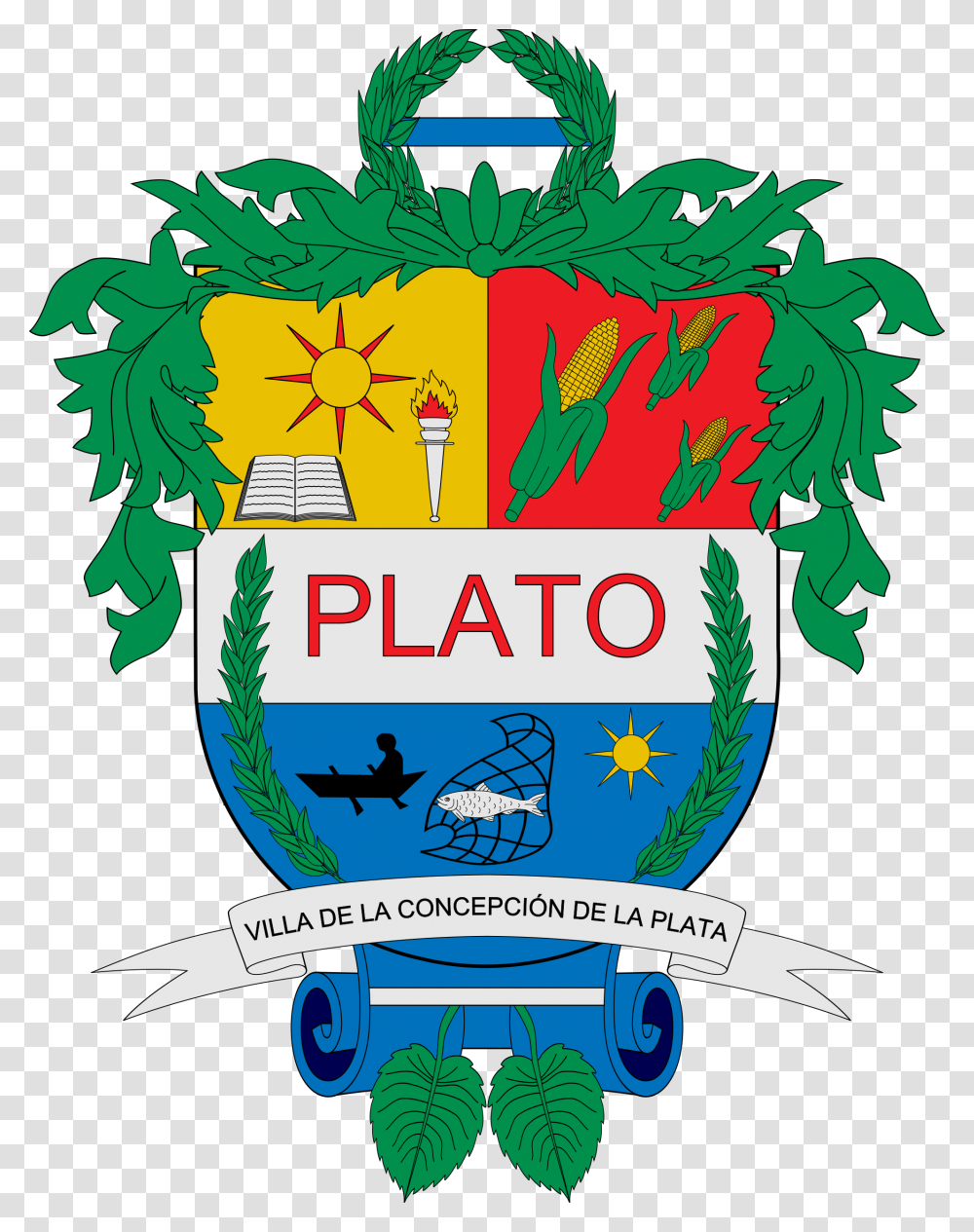 Escudo De Plato, Logo, Poster, Advertisement Transparent Png