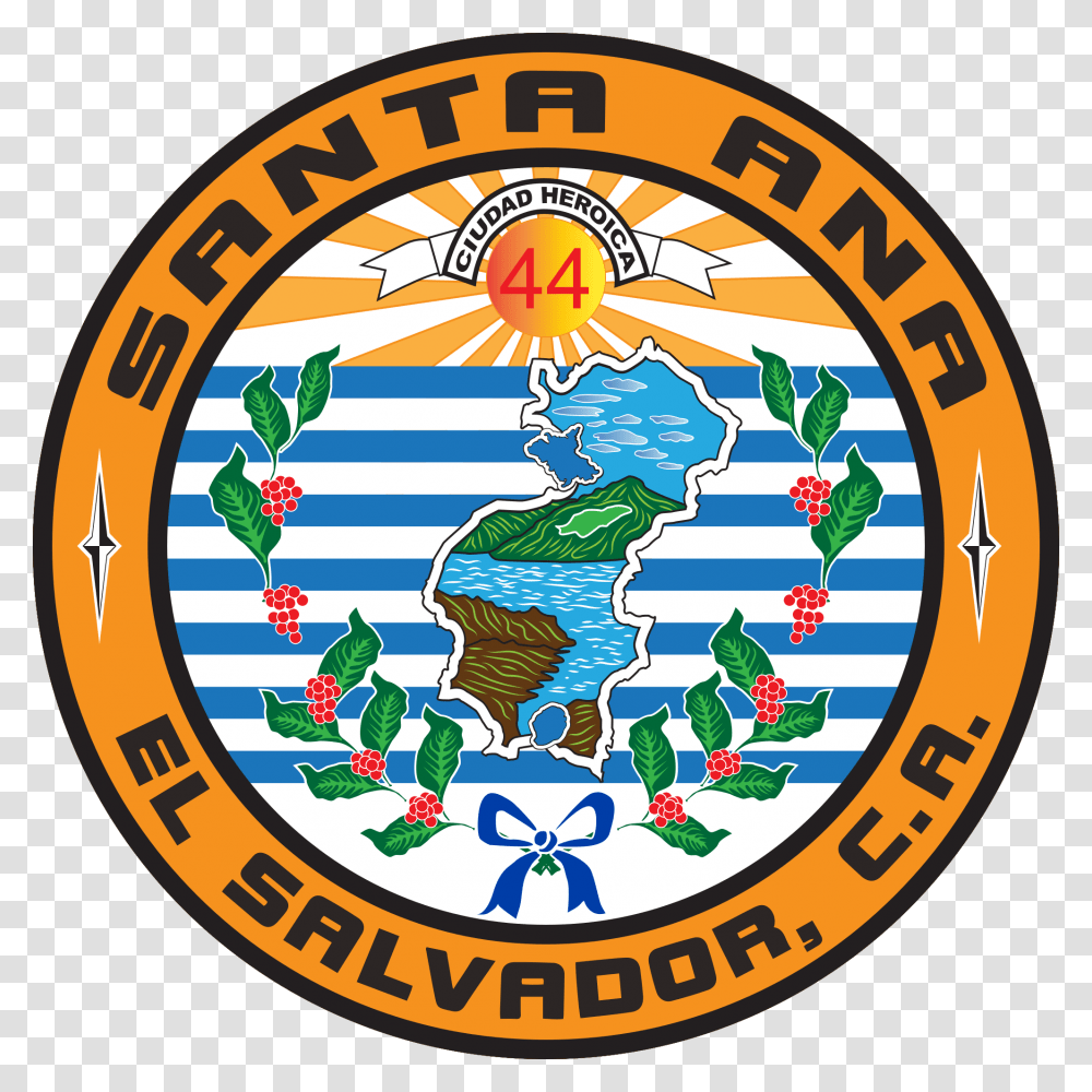 Escudo De Santa Ana El Salvador, Logo, Trademark, Emblem Transparent Png