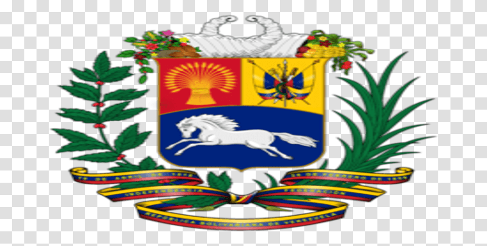 Escudo De Venezuela, Emblem Transparent Png
