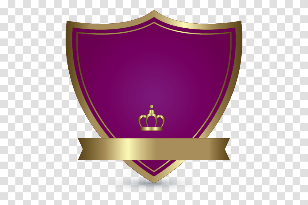 Escudo Emblem Shield Emblema Vector Vetor Lucianoballack Purple And Gold Shields, Lamp, Trophy Transparent Png