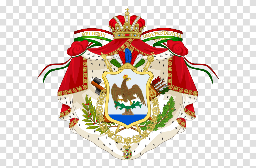 Escudo Imperial Coat Of Arms Mexican, Birthday Cake, Dessert, Food Transparent Png