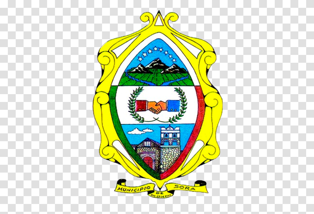 Escudo Municipio De Sora, Label, Logo, Vegetation Transparent Png