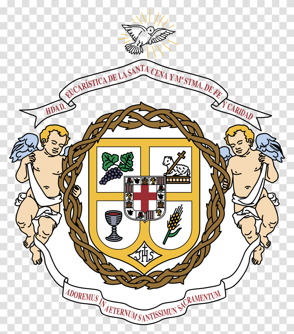 Escudo Santa Cena Almeria, Logo, Trademark, Emblem Transparent Png