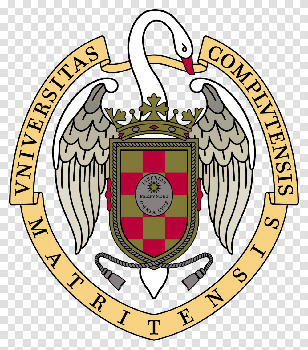 Escudo Universidad Complutense Madrid, Logo, Trademark, Emblem Transparent Png