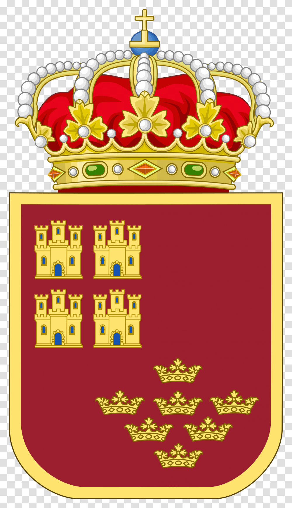 Escudo Xinzo De Limia Download De La Torre Coat Of Arms, Jewelry, Accessories, Accessory, Crown Transparent Png