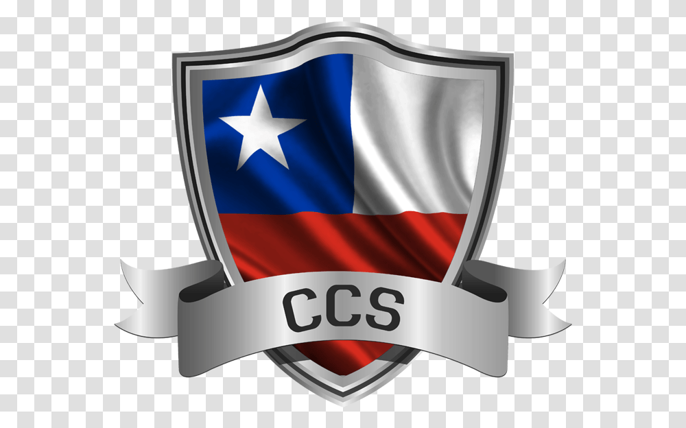 Escudoccs Chile Flag Hd, Armor, Emblem, Shield Transparent Png