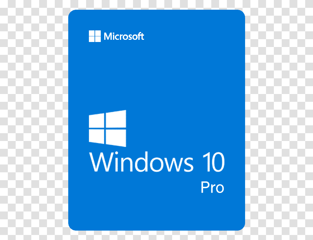 Esd Win10 Pro Windows 10 Professional Logo, Label, Electronics, Housing Transparent Png