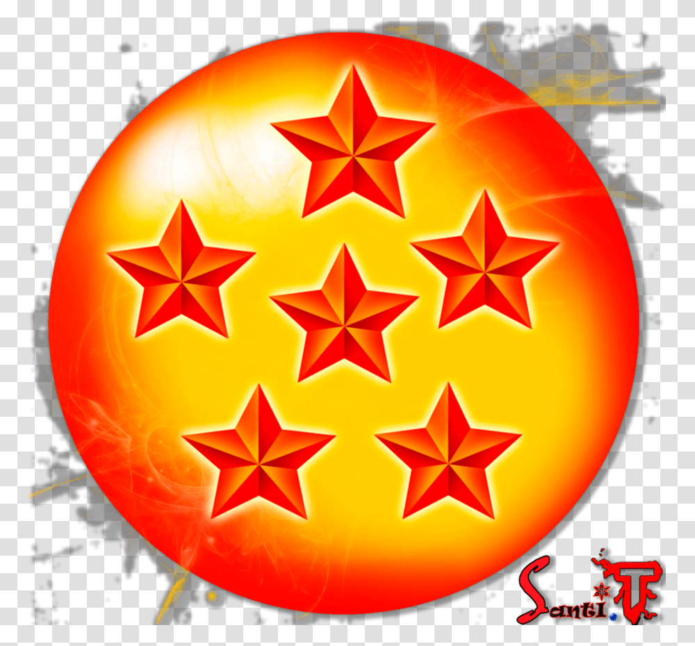 Esfera Del Dragon 6 Estrellas By Santiago84 Day45zy Esferas Del Dragon 4 Estrellas, Star Symbol Transparent Png