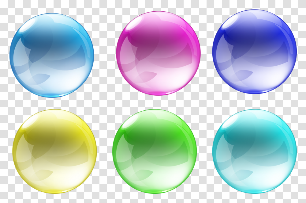 Esferas De Varios Colores Clipart Download Esfera De Colores, Sphere, Bubble, Egg, Food Transparent Png