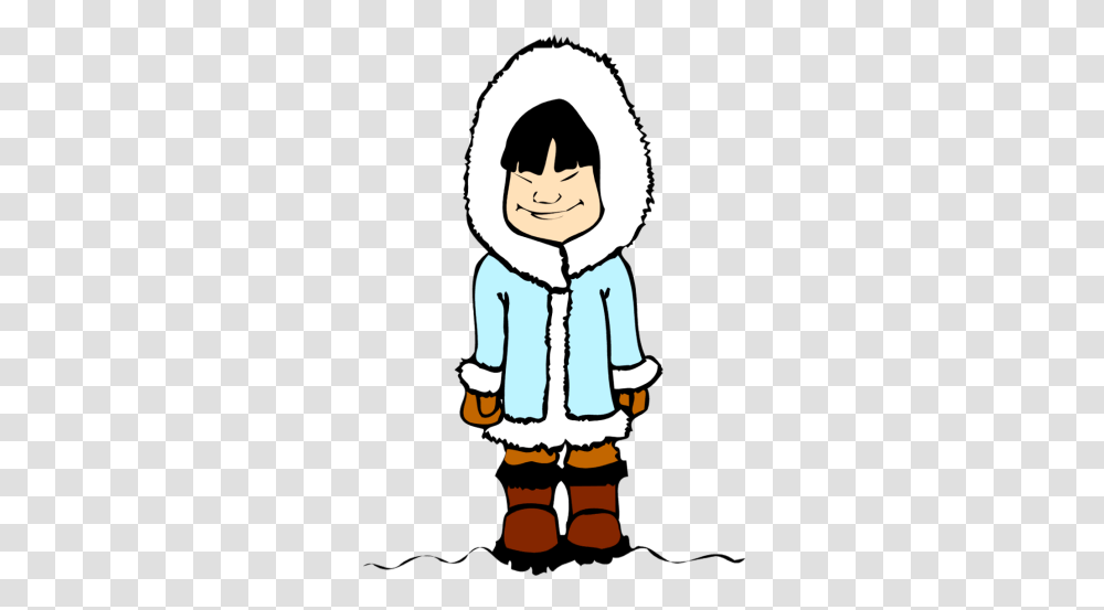 Eskimo Clipart, Person, Coat, Girl Transparent Png