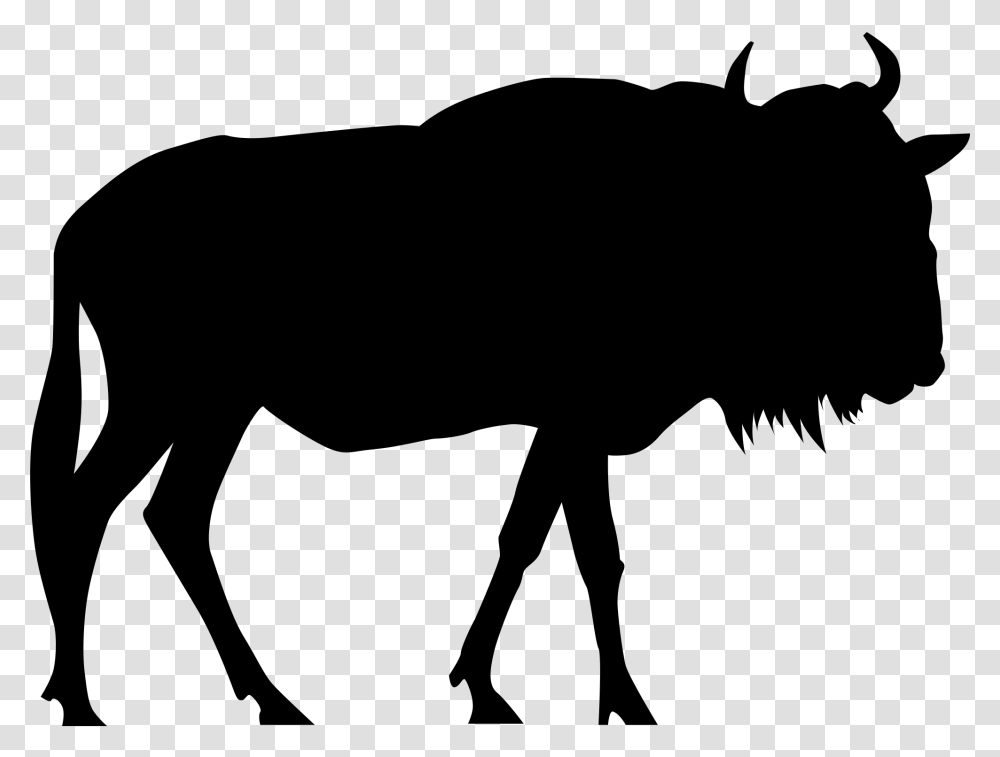 Eskimos Clipart Wildebeest Silhouette, Gray, World Of Warcraft Transparent Png