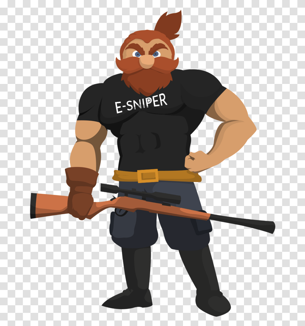 Esniper, Ninja, Person, Human, Hand Transparent Png