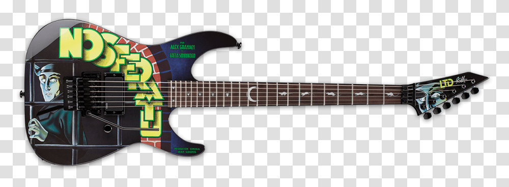 Esp Guitar Metallica Limited Edition, Leisure Activities, Musical Instrument, Electric Guitar, Bass Guitar Transparent Png