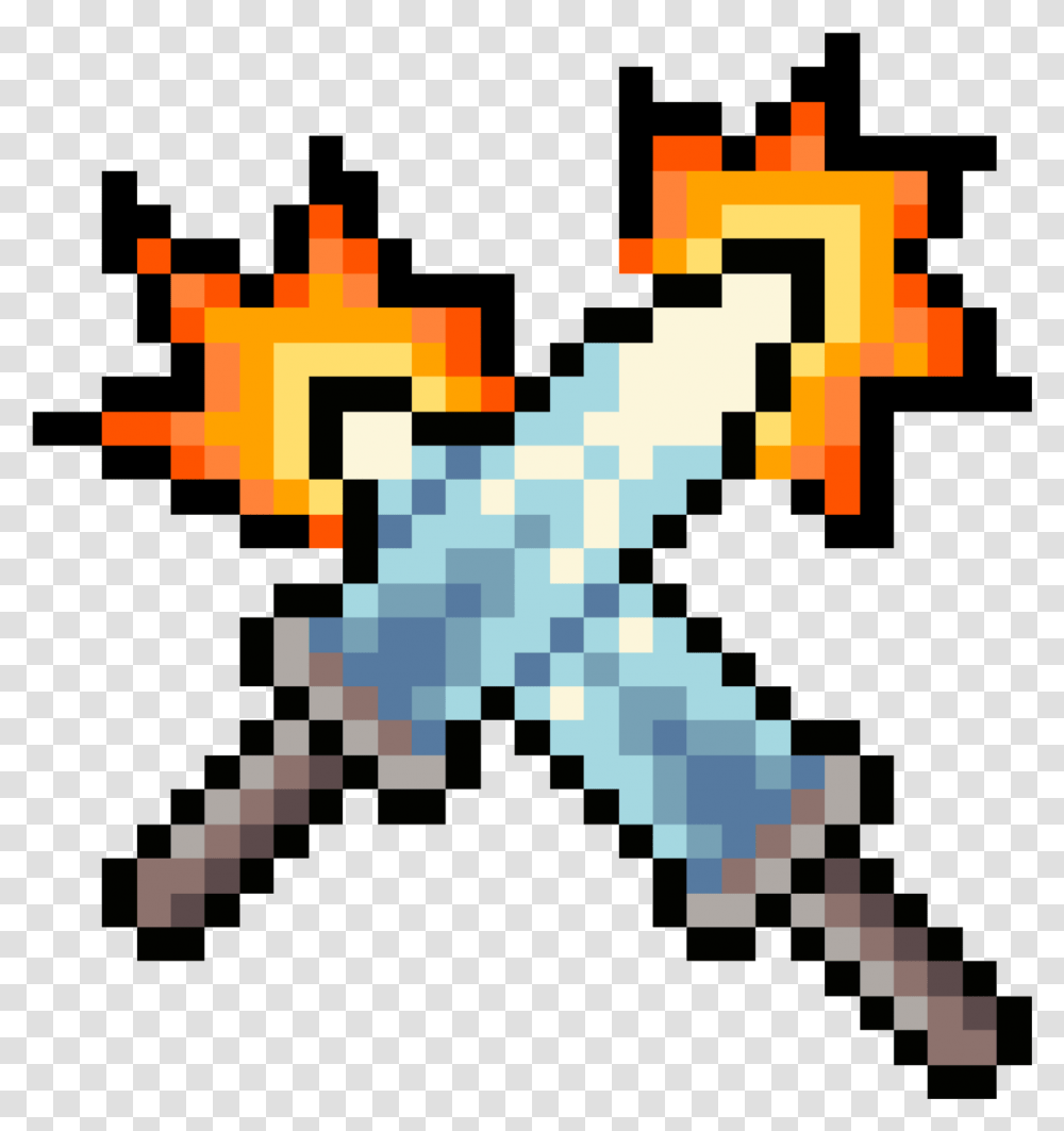 Espadas Pixel Art, Dragon, Rug Transparent Png