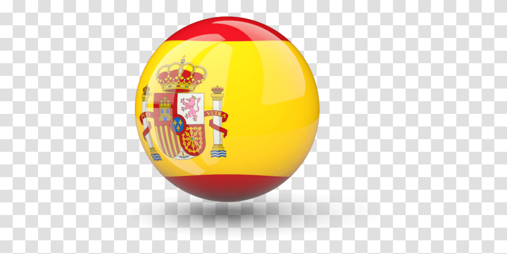 Espana Flag Icon, Sphere, Ball, Balloon Transparent Png