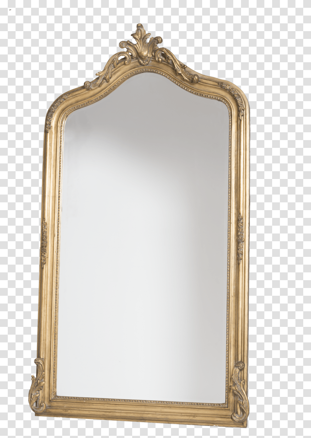 Espejo Giald Dorado Mirror, Sink Faucet Transparent Png