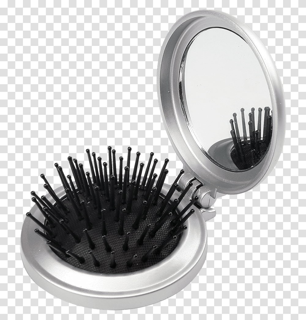 Espelho Com Escova Eye Shadow, Mixer, Appliance, Mirror, Brush Transparent Png