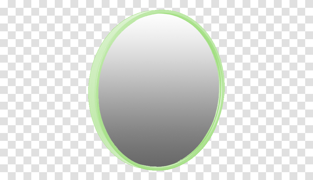 Espelho Round Externo Green 50cm Circle, Oval, Mirror, Balloon, Tennis Ball Transparent Png
