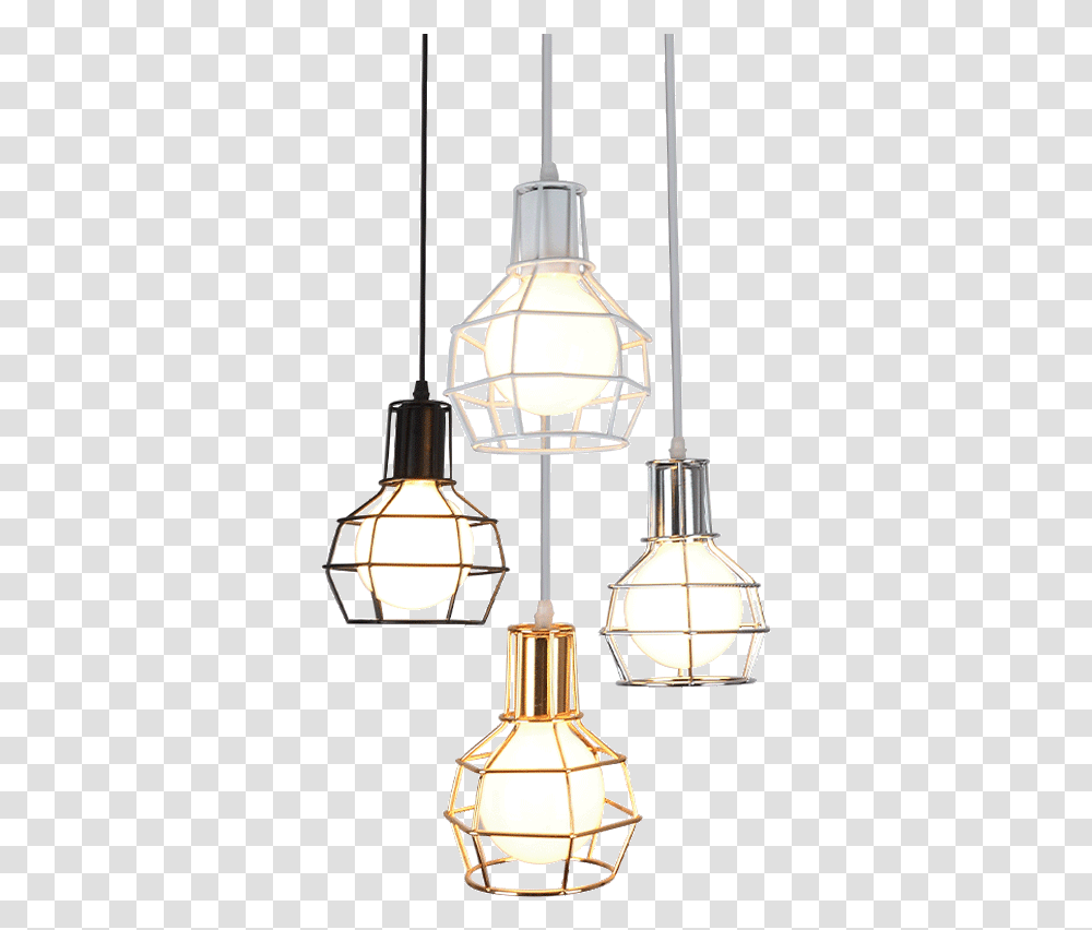Espen Wire Cage Pendant Lamp Lamp Classic, Light Fixture, Lampshade, Lantern, Ceiling Light Transparent Png