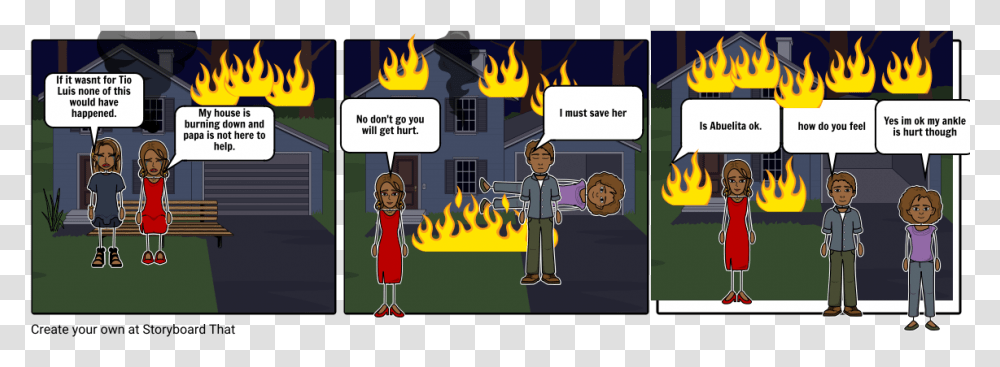 Esperanza Rising Burning House, Person, Book, People Transparent Png