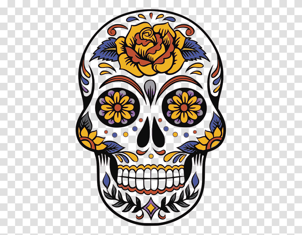 Espita Mezcaleria Will Celebrate Day Of The Dead With A Month Long, Floral Design, Pattern Transparent Png