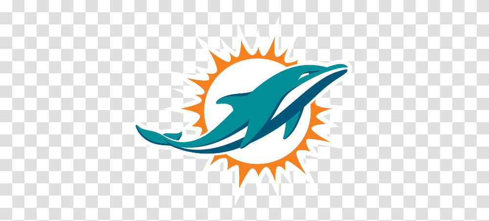 Espn Serving Sports Fans Anytime Anywhere Miami Dolphins Logo, Poster, Advertisement, Dragon, Text Transparent Png