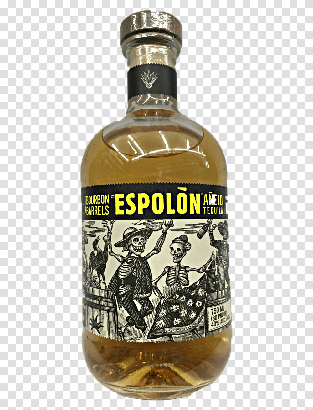 Espolon Anejo, Alcohol, Beverage, Drink, Liquor Transparent Png
